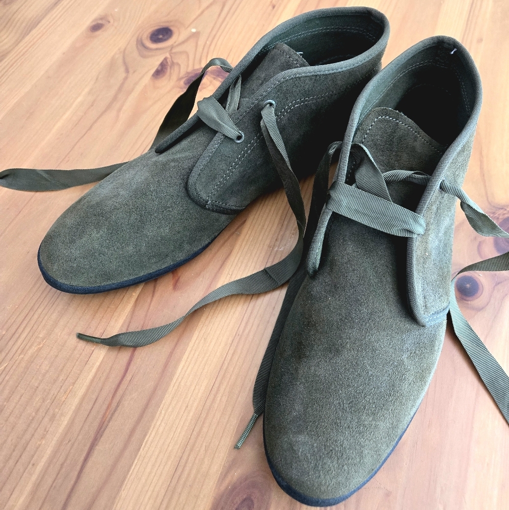 Keds Green Suede Chukka Boots